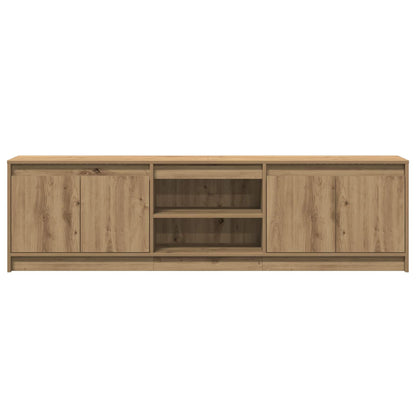 vidaXL TV-Einheiten 2 pcs Braun 180 x 34 x 50 cm Holzwerkstoff