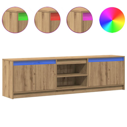 vidaXL TV-Einheiten 2 pcs Braun 180 x 34 x 50 cm Holzwerkstoff