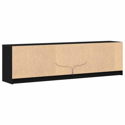 vidaXL TV-Einheiten 2 pcs Schwarz 180 x 34 x 50 cm Holzwerkstoff