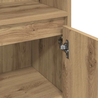 vidaXL Badezimmermöbel Set mit Speicher 3 pcs Braun Holzwerkstoff