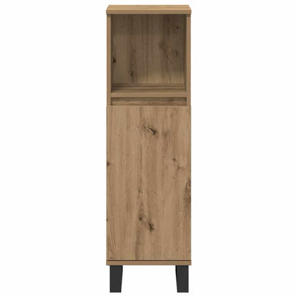 vidaXL Badezimmermöbel Set mit Speicher 3 pcs Braun Holzwerkstoff