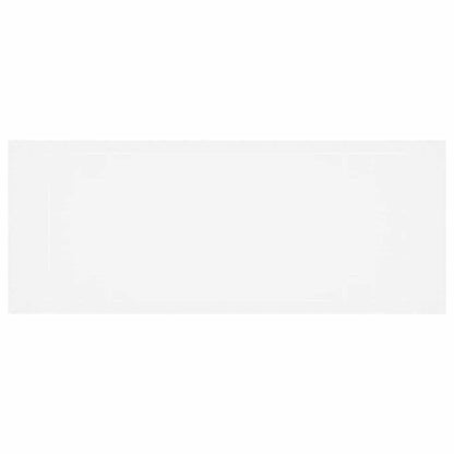 Gartentisch Weiß 250 x 100 x 73 cm Poly-Rattan