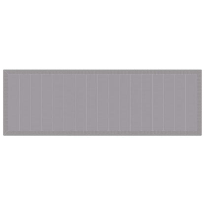 Gartentisch Hellgrau 300 x 100 x 73 cm Poly-Rattan