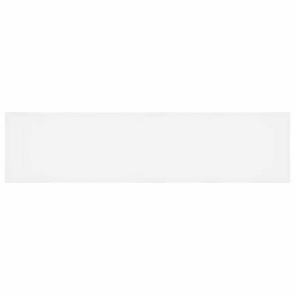 Gartentisch Weiß 400 x 100 x 73 cm Poly-Rattan