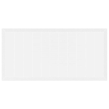 Garten Essgruppe 9 pcs Weiß Polypropylen