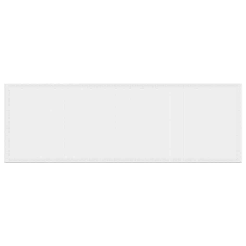 Garten Essgruppe 13 pcs Weiß Poly Rattan