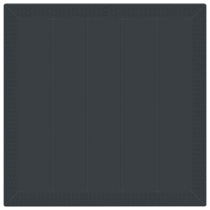 Garten Essgruppe 3 pcs Anthrazit Polypropylen