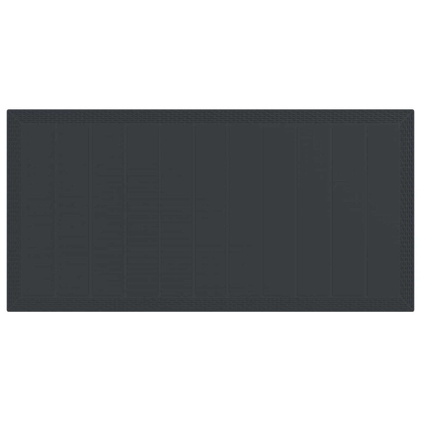 Garten Essgruppe 7 pcs Anthrazit Polypropylen