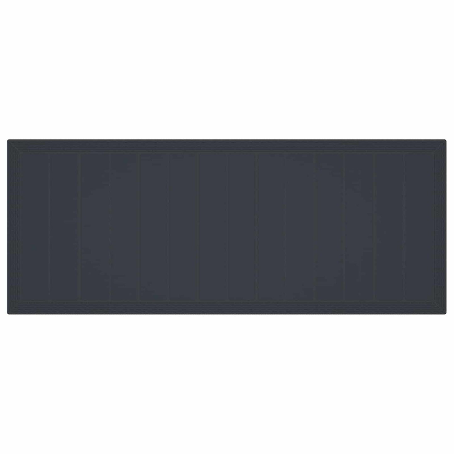 vidaXL Garten Essgruppe 9 pcs Anthrazit Polypropylen