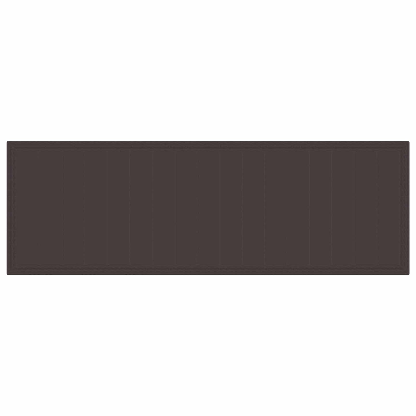 Garten Essgruppe mit Kissen 11 pcs Braun und Anthrazit Rattan