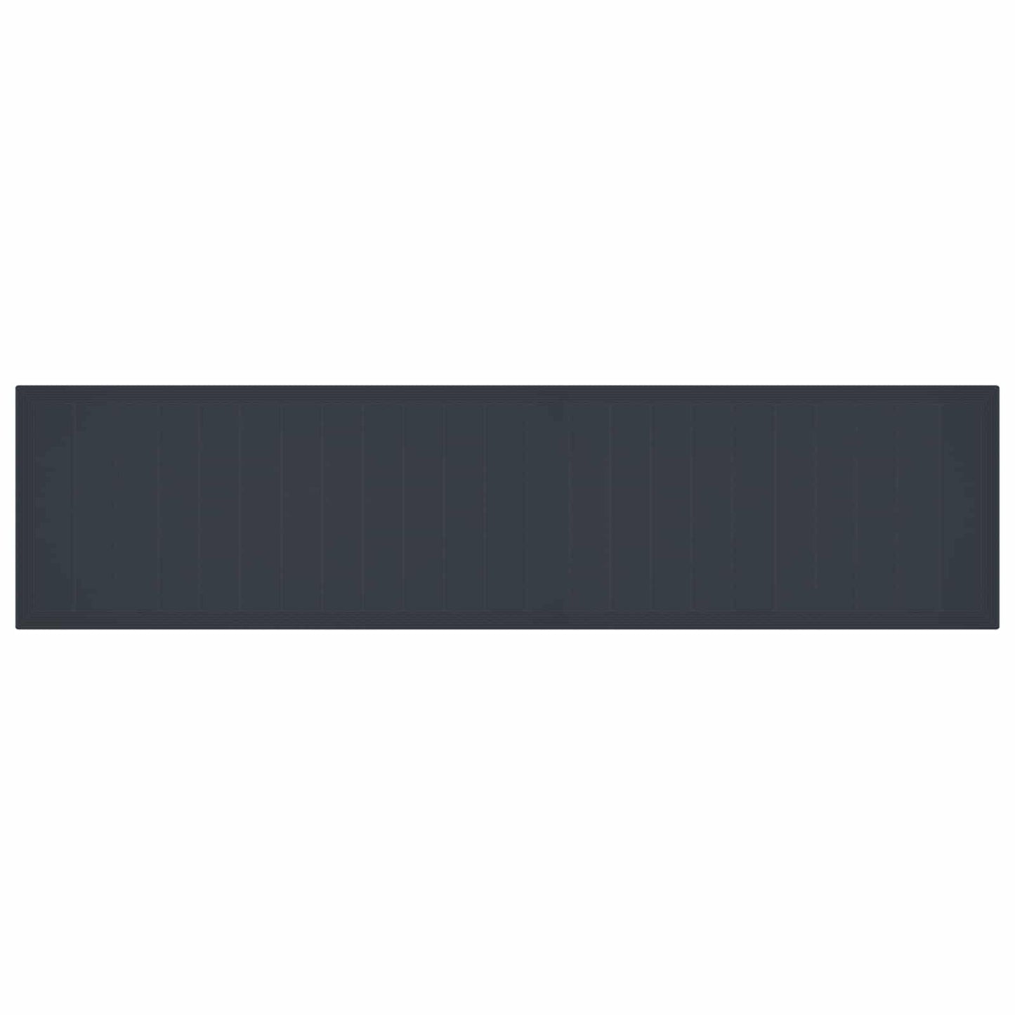 Garten-Esszimmergarnitur mit Kissen 15 pcs Anthrazit PP