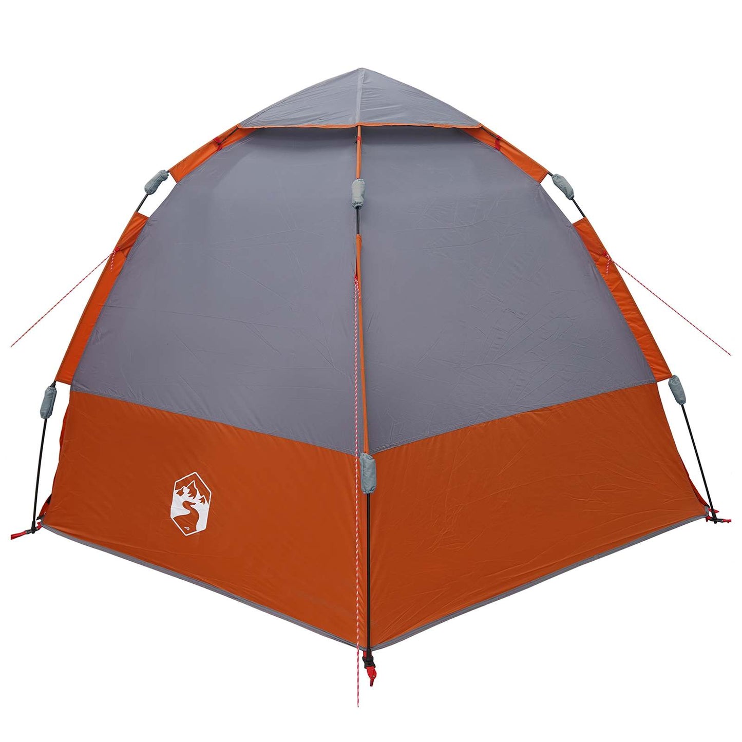 vidaXL Schnellmontagezelt mit Regenhaube für 4 Personen 185T Polyester