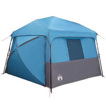 vidaXL Schnell aufbaubares Zelt mit Regenschutz für 12 Personen und schnellen Abbau