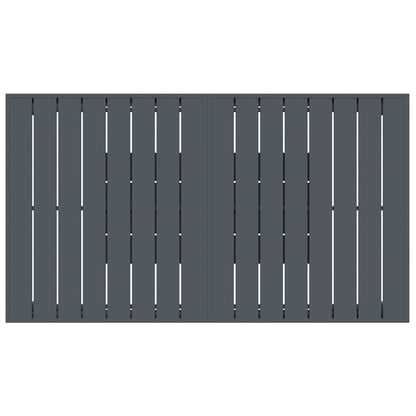 vidaXL Garten Essgruppe 9 pcs Anthrazit Pulverbeschichteter Stahl