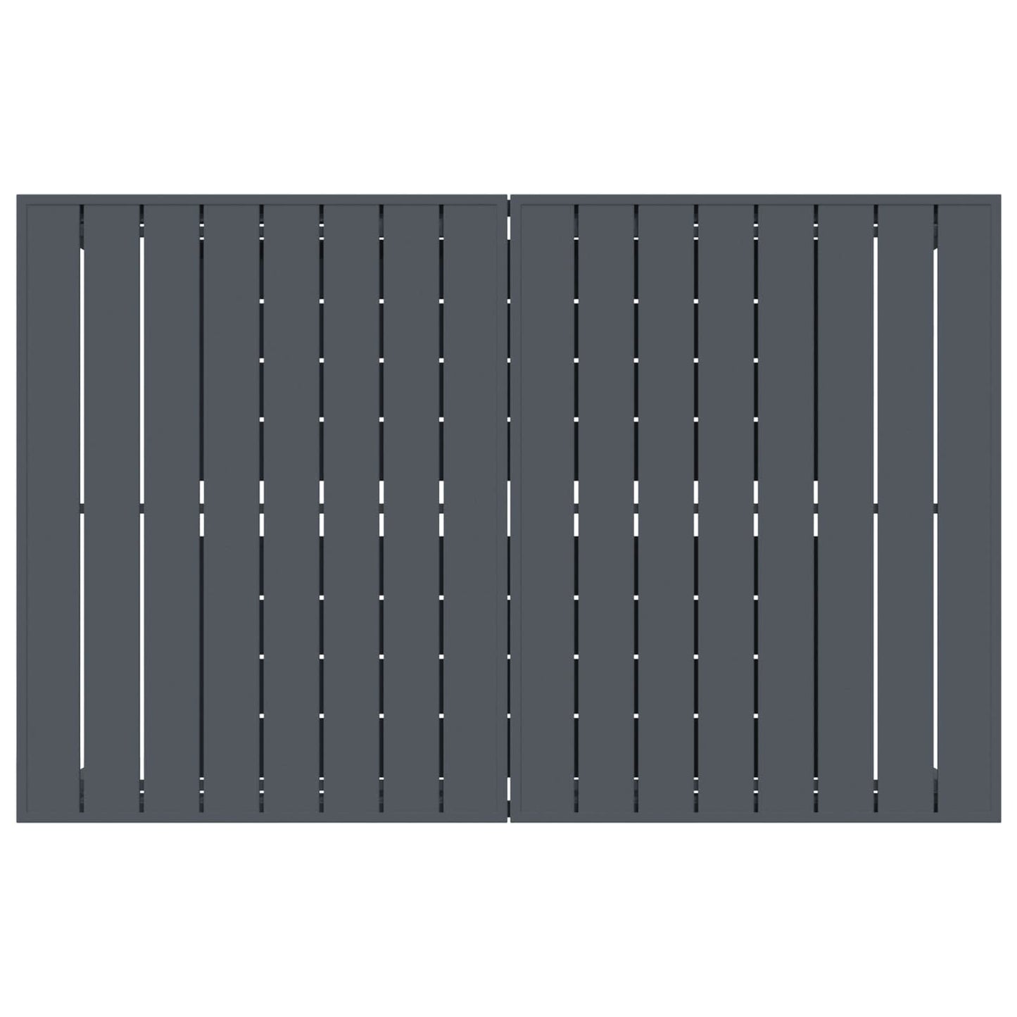 Garten Essgruppe 9 pcs Schwarz Poly-Rattan