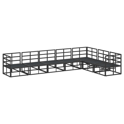 vidaXL Ensemble de canapés de jardin avec coussins 7 pcs