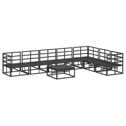 vidaXL Salon de jardin avec coussins 8 pcs