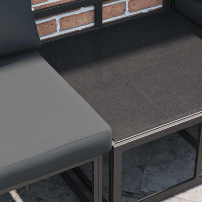 vidaXL Ensemble de canapés de jardin avec coussins 13 pcs