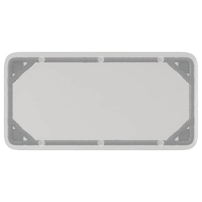 vidaXL Salon de jardin avec coussins 4 pcs Noir et crème Résine tressée
