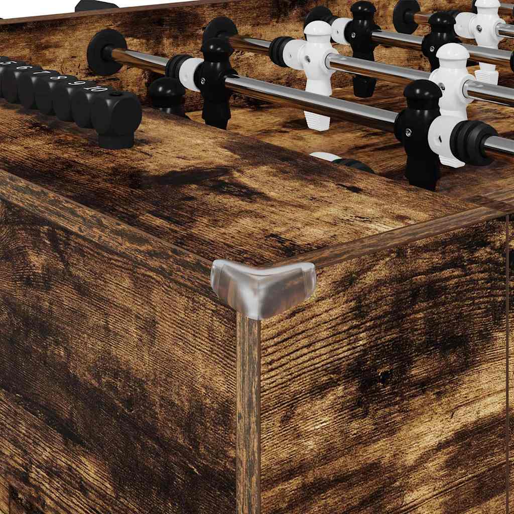Tischfußballtisch Geräucherte Eiche 146,5 x 74 x 85 cm