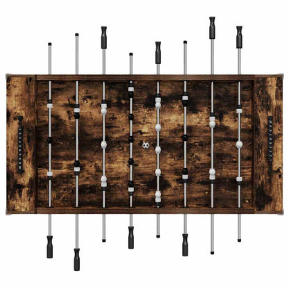 Tischfußballtisch Geräucherte Eiche 146,5 x 74 x 85 cm