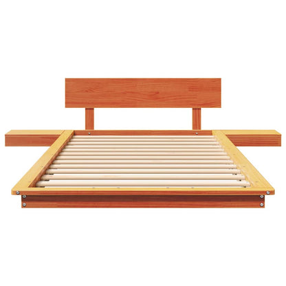 Bettgestell Braun 75 x 190 cm Holz