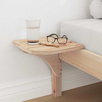 Bettrahmen Natur 80 x 200 cm Massives Kiefernholz