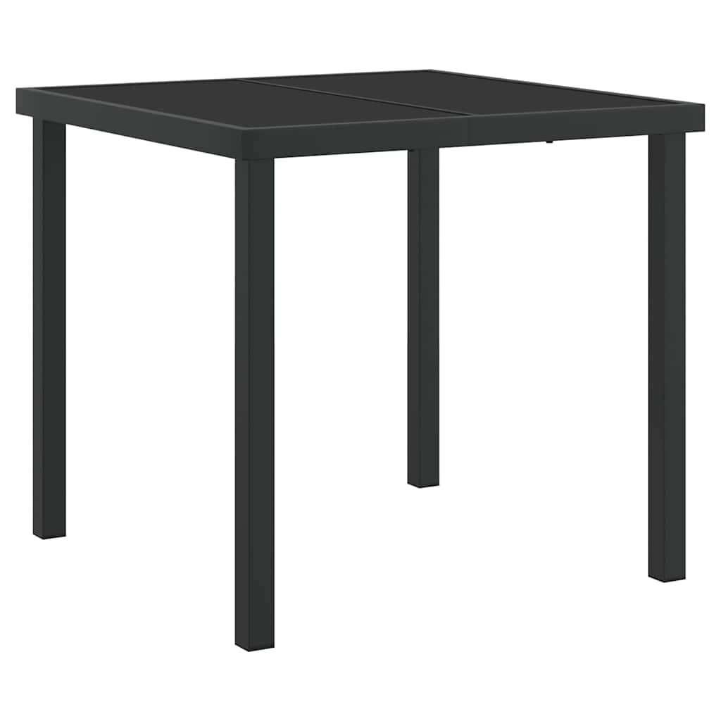 vidaXL Tisch- und Stuhlset mit Kissen 3 pcs Grau PE-Rattan
