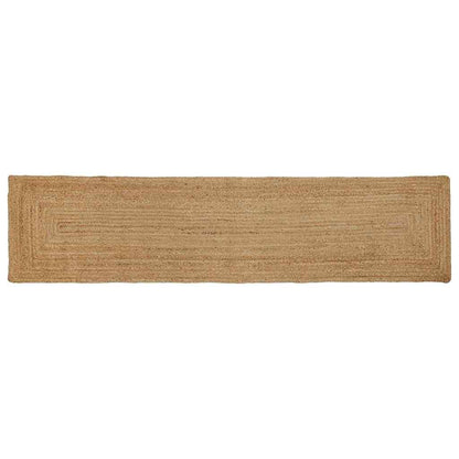 vidaXL Bereichsteppich Beige 60 x 250 cm Jute