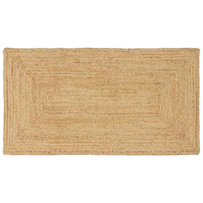 vidaXL Bereichsteppich Beige 80 x 150 cm Jute