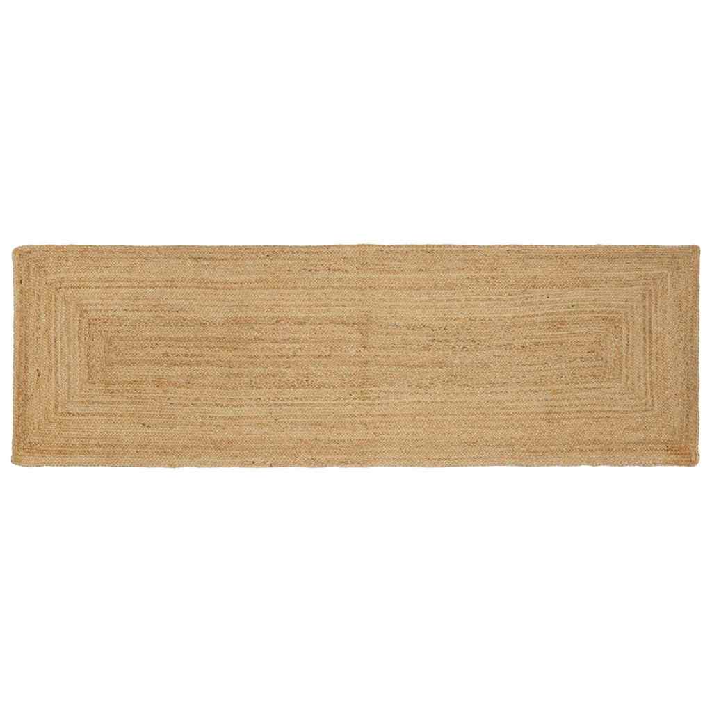 vidaXL Bereichsteppich Beige 80 x 250 cm Jute