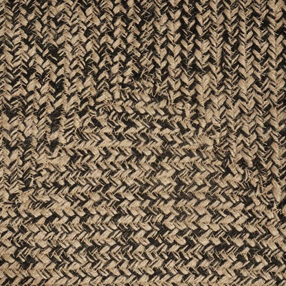 vidaXL Tapis de sol Naturel et Noir 240 x 340 cm Jute