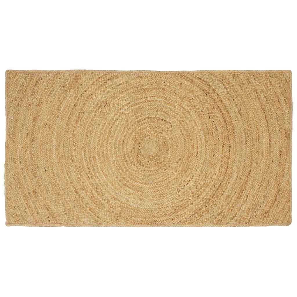 vidaXL Bereichsteppiche Rechtwinklig Braun 60 x 110 cm Jute