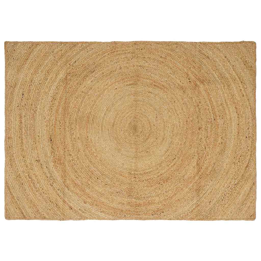 vidaXL Bereichsteppiche Rechtwinklig Braun 140 x 200 cm Jute