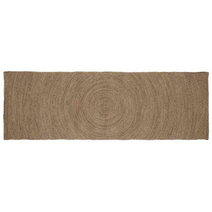 vidaXL Bereichsteppiche Rechtwinklig Grau 80 x 300 cm Jute