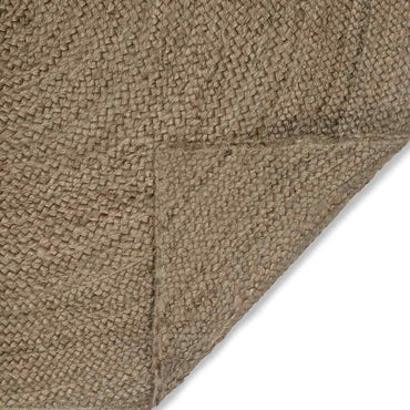 vidaXL Bereichsteppiche Quadratisch Grau 200 x 200 cm Jute
