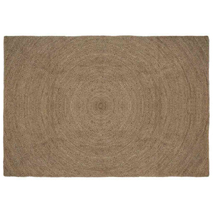 vidaXL Bereichsteppiche Rechtwinklig Grau 240 x 340 cm Jute