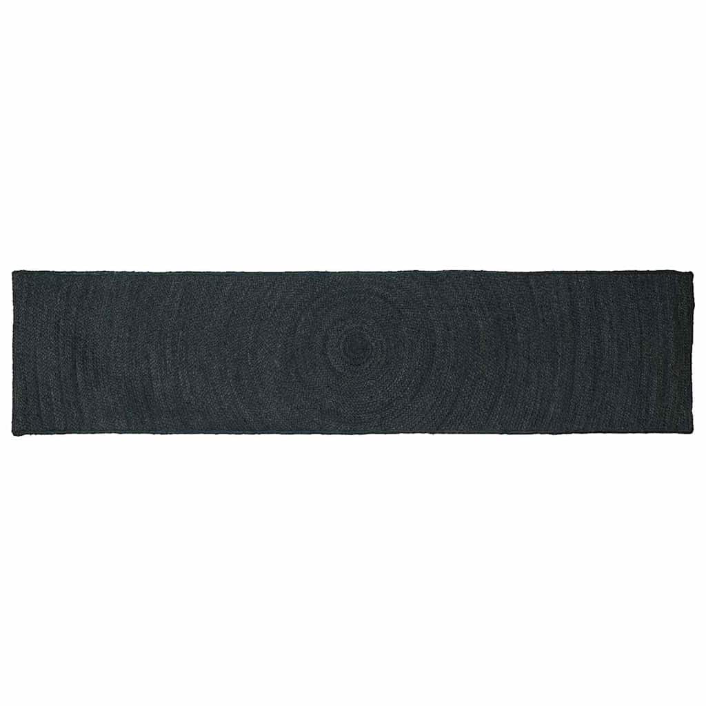 vidaXL Bereichsteppiche Rechtwinklig Dunkelgrau 60 x 250 cm Jute