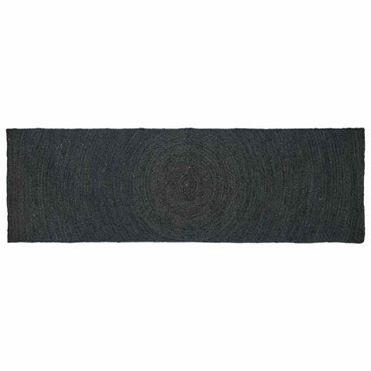 vidaXL Bereichsteppiche Rechtwinklig Dunkelgrau 80 x 250 cm Jute