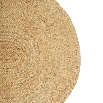 vidaXL Tapis d'appoint ovale naturel 100 x 152 cm Jute