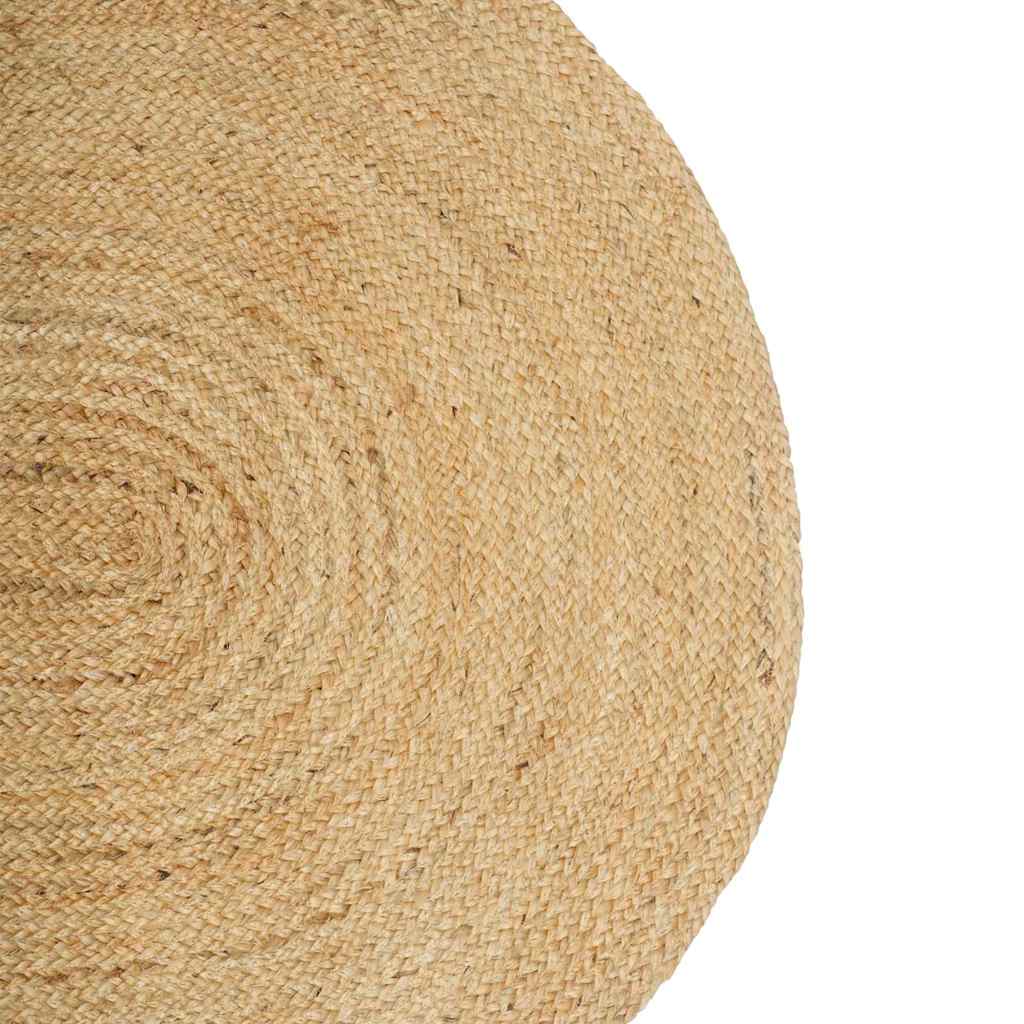 vidaXL Tapis de sol ovales naturels 122 x 183 cm Jute