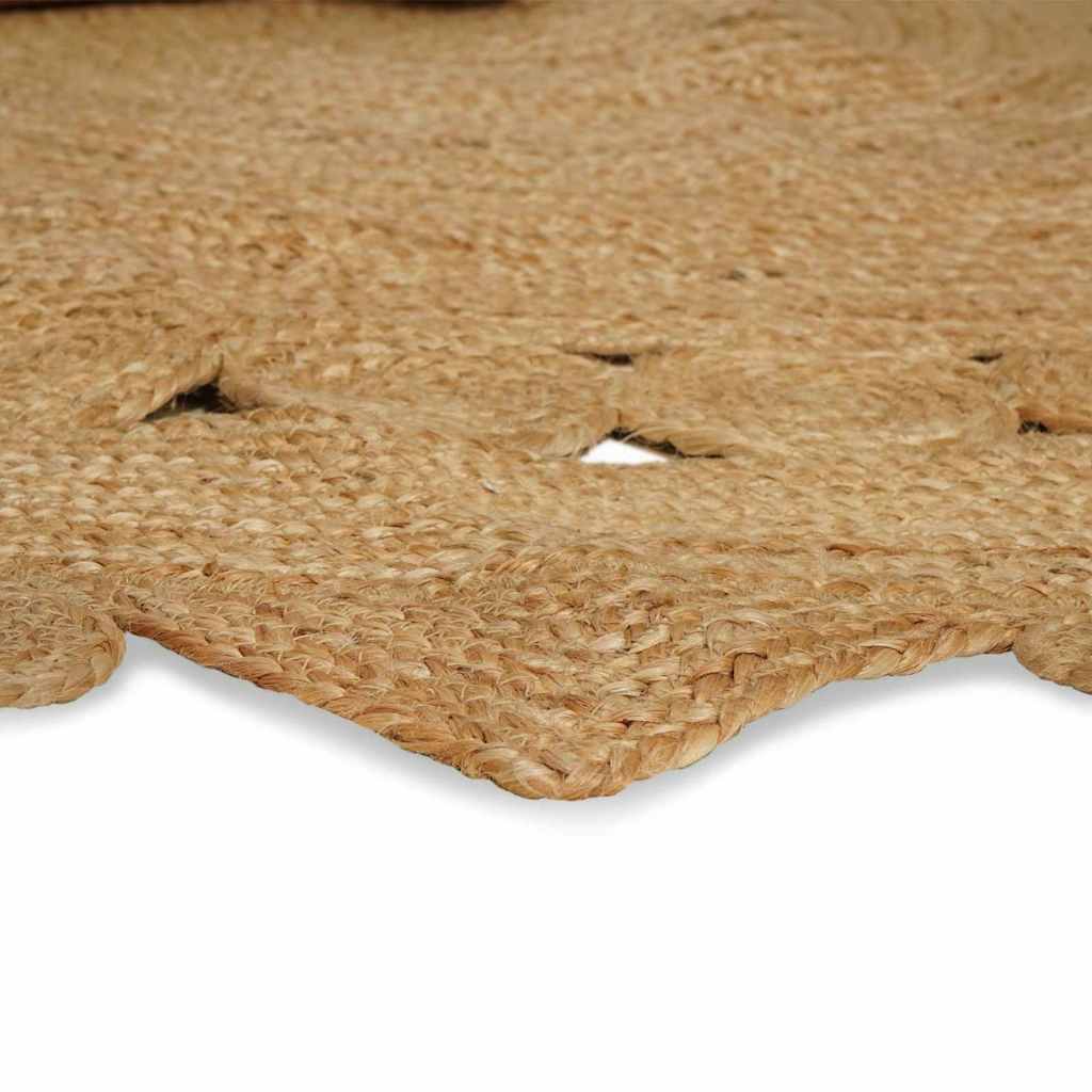 vidaXL Tapis en jute marron 152 x 245 cm