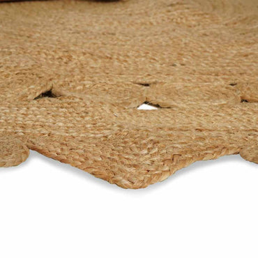 vidaXL Teppich Braun 152 x 245 cm Jute
