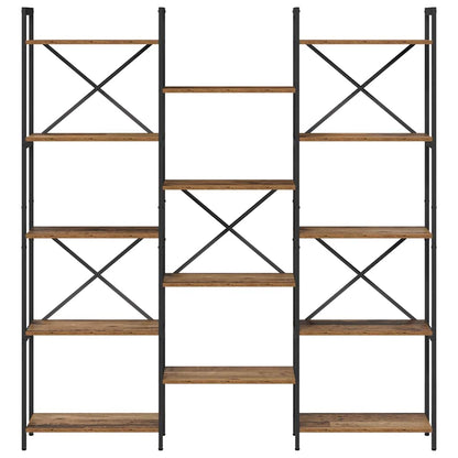 Bücherregal Altholz 156 x 25 x 167 cm Holzwerkstoff