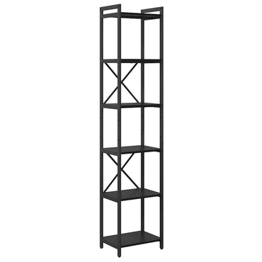vidaXL Bibliothèque aspect chêne noir 40 x 30 x 189,5 cm