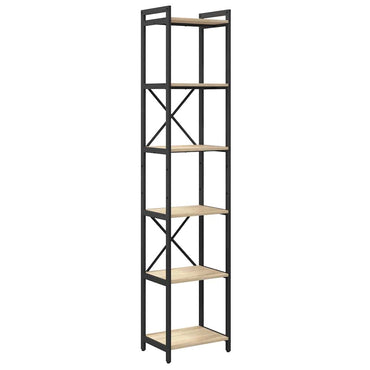 vidaXL Bibliothèque chêne sonoma 40 x 30 x 189,5 cm Bois d'ingénierie