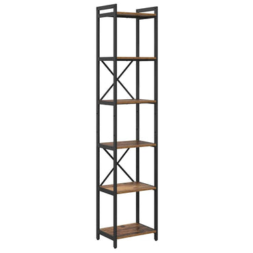 vidaXL Étagère à livres en bois de récupération 40 x 30 x 189,5 cm Bois d'ingénierie