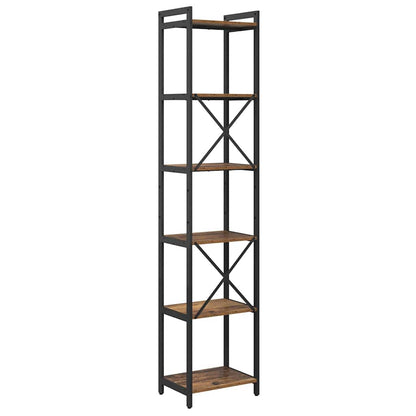 vidaXL Étagère à livres en bois de récupération 40 x 30 x 189,5 cm Bois d'ingénierie