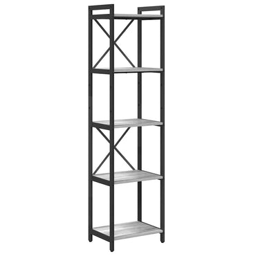 vidaXL Bibliothèque Gris Sonoma 40 x 30 x 155 cm Bois d'ingénierie
