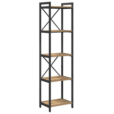 vidaXL Bibliothèque chêne artisan 40 x 30 x 155 cm aggloméré